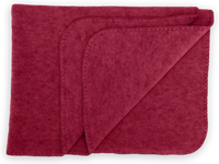 Babydecke Wollfleece - Jaspis Rot