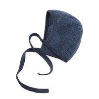Engel Natur Bow Cap wolfsfleece blau 86/92