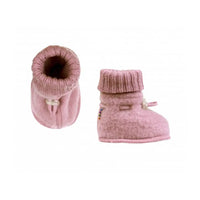 Baby Hausschuhe wolfleece - Rosa