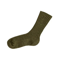 Wollsocken - Salbei grün