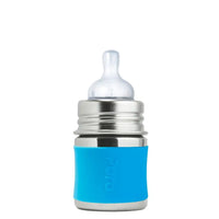 Edelstahl-Flaschensauger 150ml aqua