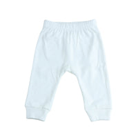 Babyhose Extra Weich Weiß – 100% Biologische Baumwolle