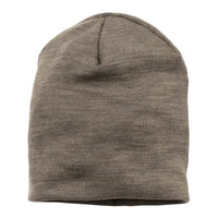 Beanie Mütze Wolle Seide oliv (Kopie)
