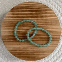 Grüner Aventurin Kugelarmband 6mm Kind