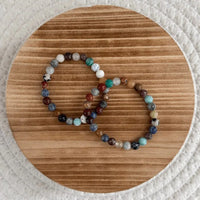 Mix Kugelarmband 6mm Kind