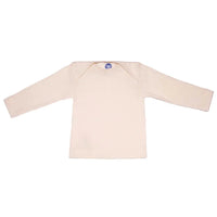 Longsleeve Wolle/Seide/Baumwolle natur