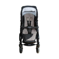 Lammfell Buggy / Autositz grau