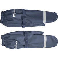 Regenhandschuh mit Fleecefutter blau
