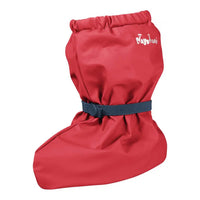 Playshoes Regenüberschuh mit Fleecefutter rot