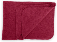 Engel Natur Babydecke Wolfsfell - Jaspis rot