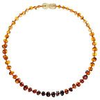 Barnsteen ketting dames rainbow