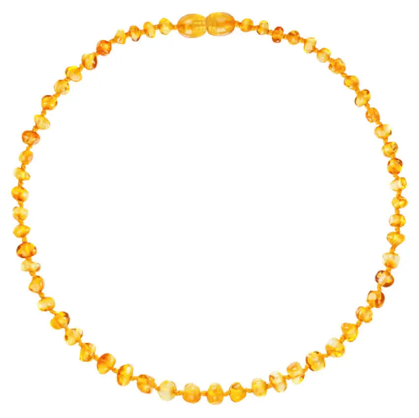 Barnsteen ketting kind Honey