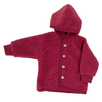 Jacke Wolfsfleece Jaspis Rot