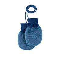 Disana Strickfäustlinge aus Wolle navy 50/5662/6874/8086/9298/104