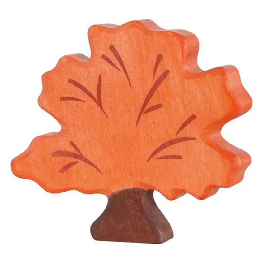 Houten herfst boom