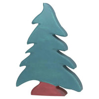 Holztiger Holznadelbaum groß