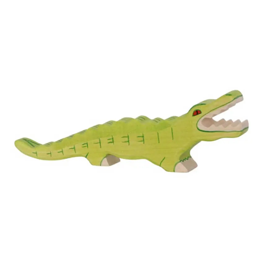 Houten Krokodil groot