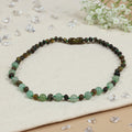 Barnsteen ketting dames green - aventurijn