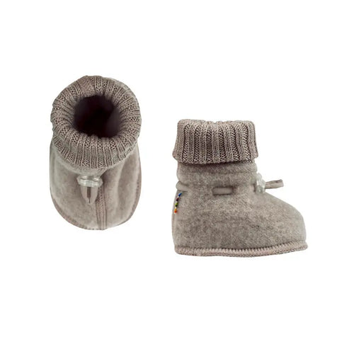 Baby slofjes wolfleece - Sesam