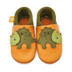 Leren babyslofjes Trixie de Triceratops