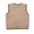 Bodywarmer kind van wol - Alpen junior Beige