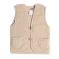Bodywarmer kind van wol - Alpen junior English tea