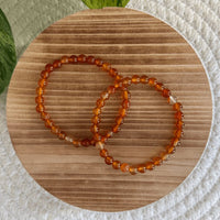 Baby Natura Karneol Kugelarmband 6mm Damen