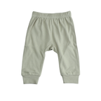 Babyhose Extra Soft Olive – 100% Bio-Baumwolle