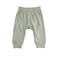 Babyhose Extra Soft Olive – 100% Bio-Baumwolle