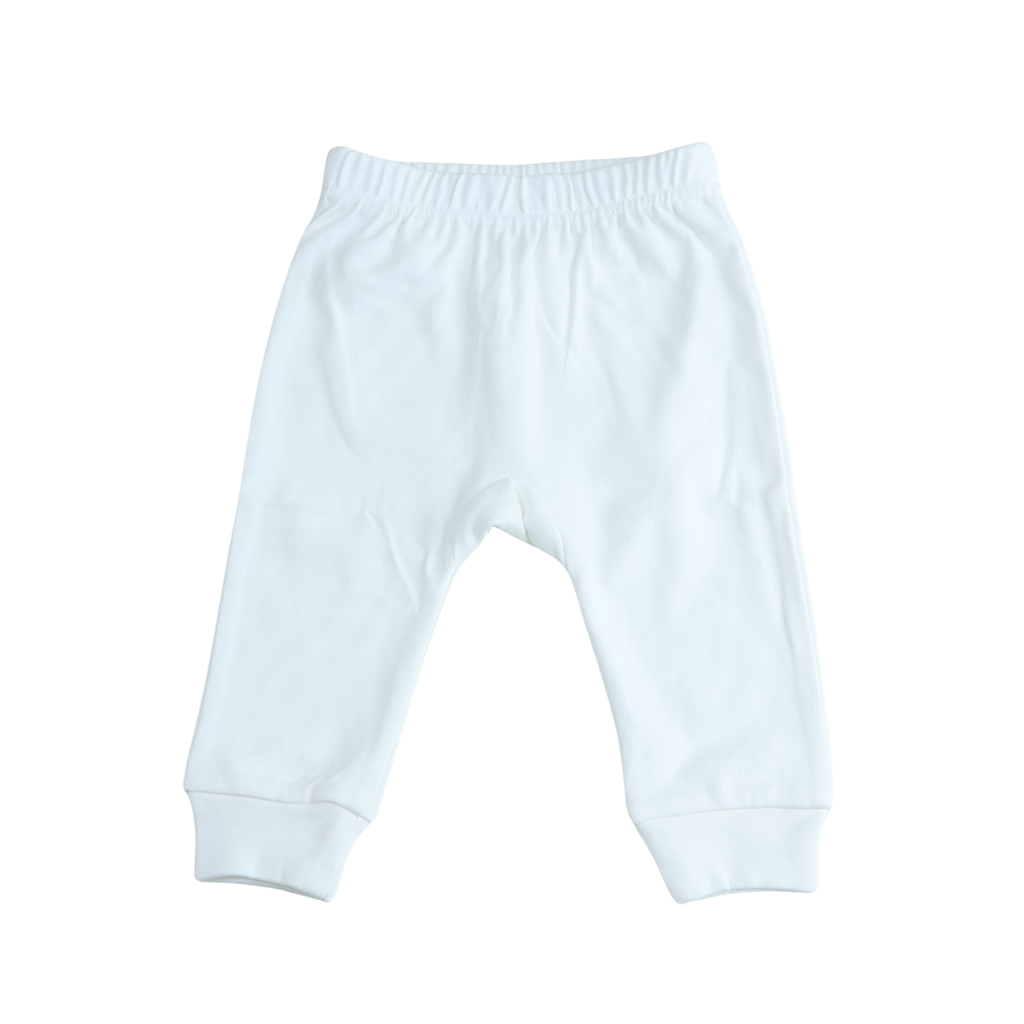 Babyhose Extra Soft Weiß – 100% Bio-Baumwolle