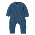 Boxpakje wol antiek blauw