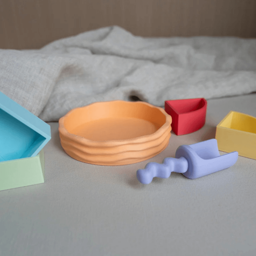 Kwartcirkel set pastel