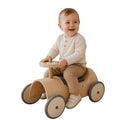 houten loopauto naturel