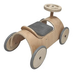 houten loopauto naturel
