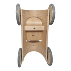 houten loopauto naturel