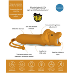 Kinderzaklamp Leo Oplaadbaar via USB-C