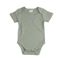 Body Kurzarm Extra Weich Olive – 100% Bio-Baumwolle
