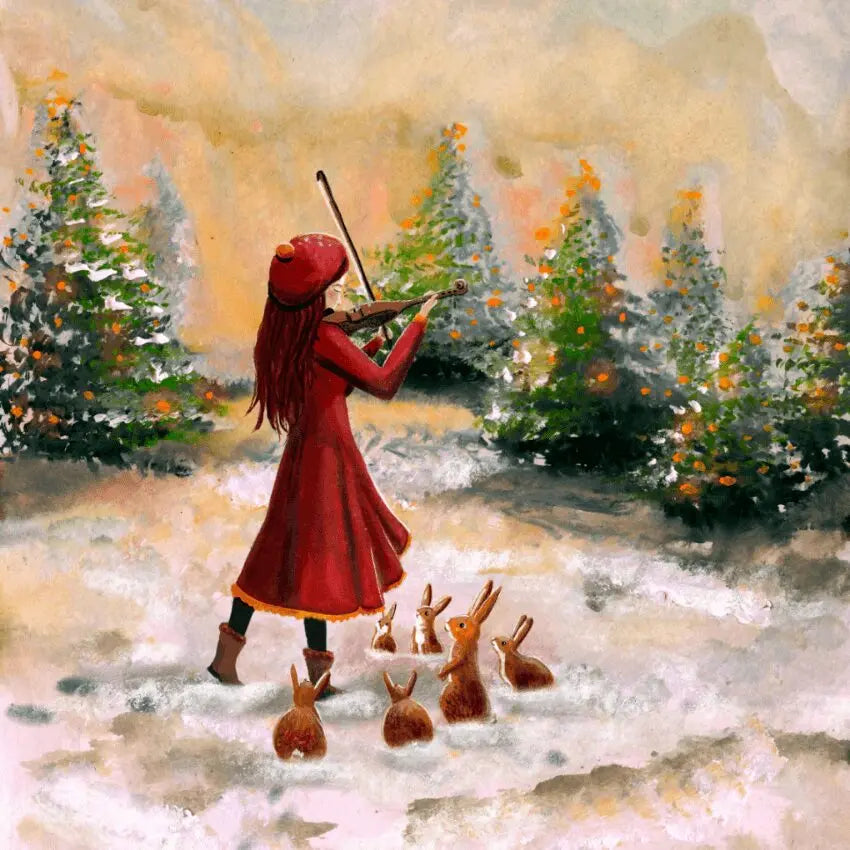 Toverplaat Violist