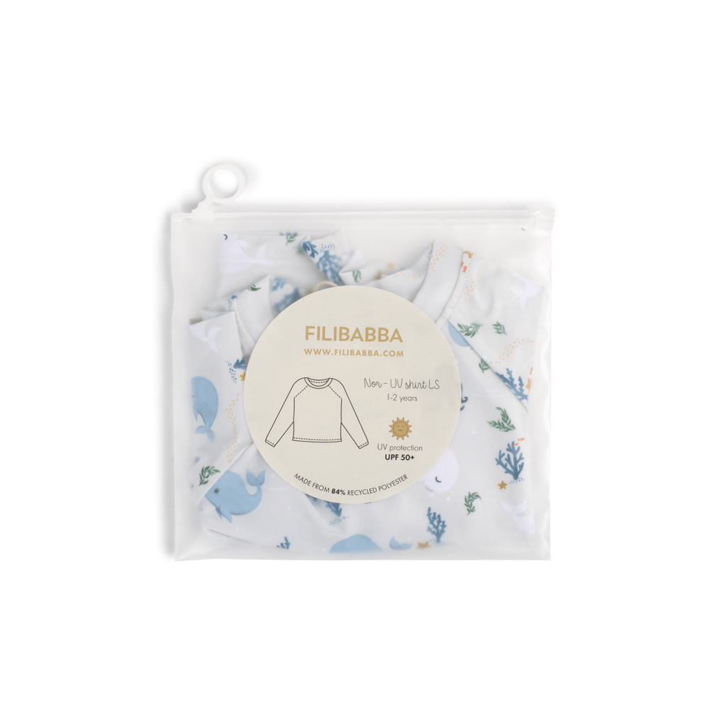 Nor UV Shirt Lange Mouw Christian’s Whale Tales FILIBABBA