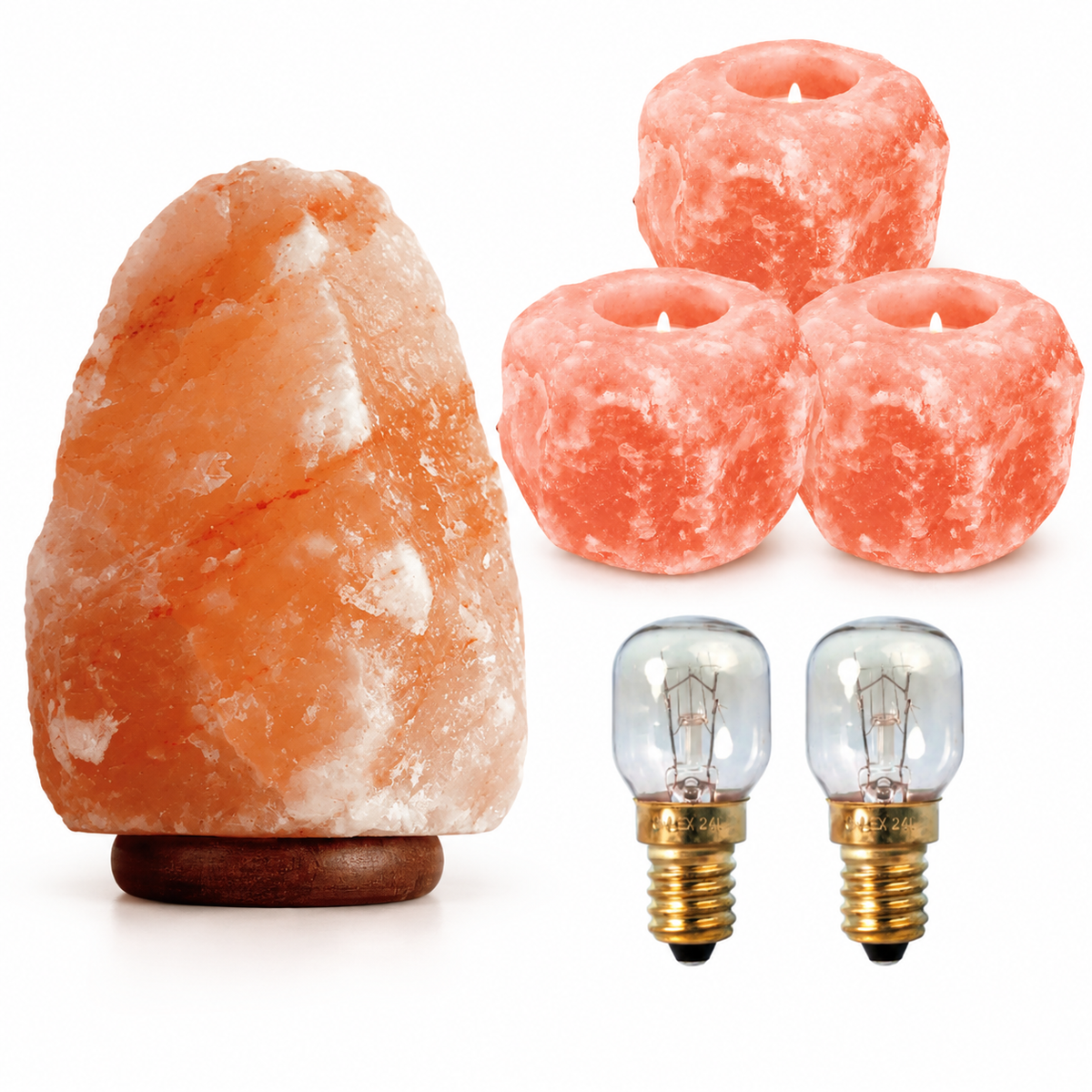 Himalaya zoutlamp Sfeerpakket Combi-Deal