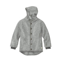 Jacke gekochte Wolle - grau