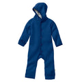 Overall gekookte wol - donkerblauw