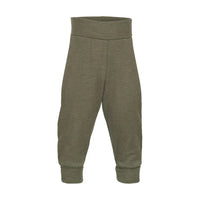 Hose Wolle/Seide oliv