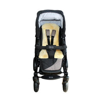 Heitmann Felle Fellhof Lammfell Kinderwagen / Autositz