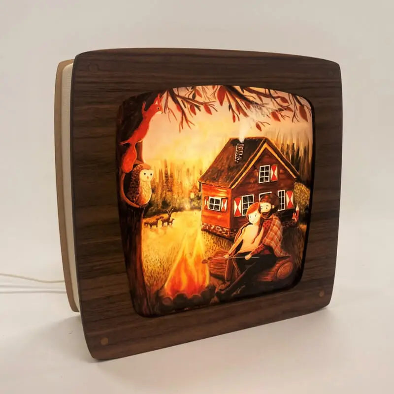 Toverlamp Premium Walnut