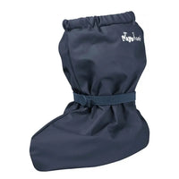 Regenüberschuh mit Fleecefutter blau